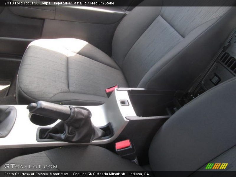 Ingot Silver Metallic / Medium Stone 2010 Ford Focus SE Coupe