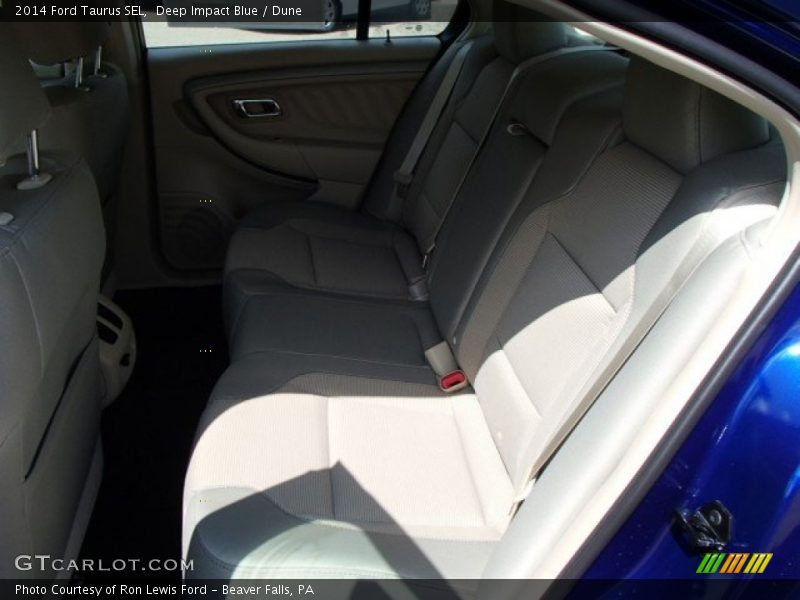 Deep Impact Blue / Dune 2014 Ford Taurus SEL