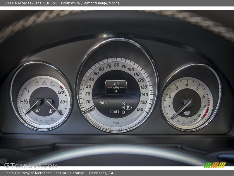 Polar White / Almond Beige/Mocha 2014 Mercedes-Benz GLK 350