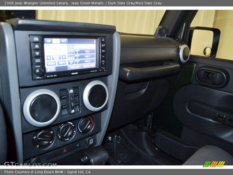 Jeep Green Metallic / Dark Slate Gray/Med Slate Gray 2008 Jeep Wrangler Unlimited Sahara