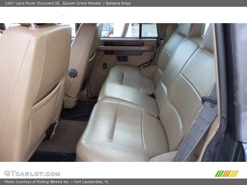 Epsom Green Metallic / Bahama Beige 1997 Land Rover Discovery SE