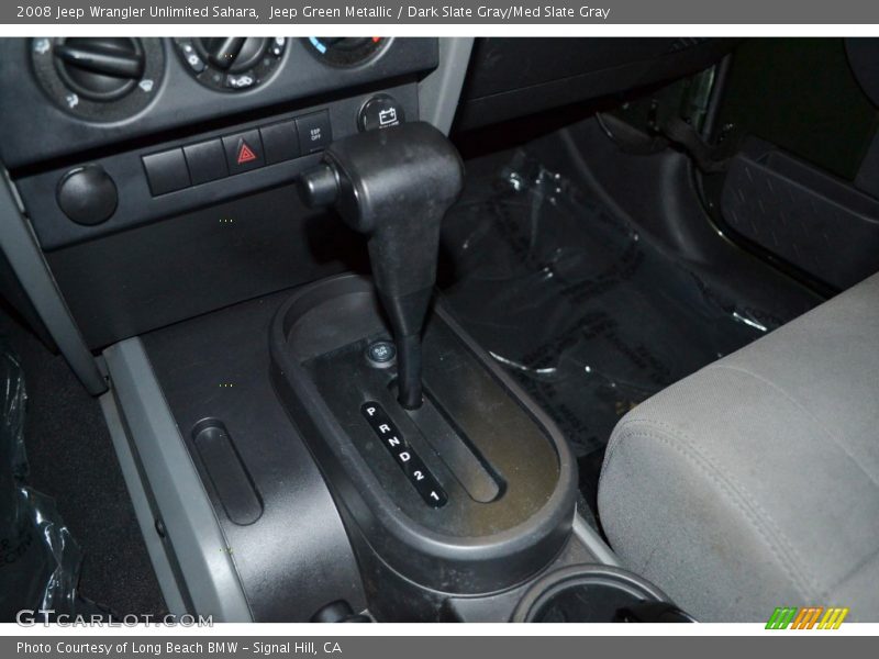 Jeep Green Metallic / Dark Slate Gray/Med Slate Gray 2008 Jeep Wrangler Unlimited Sahara