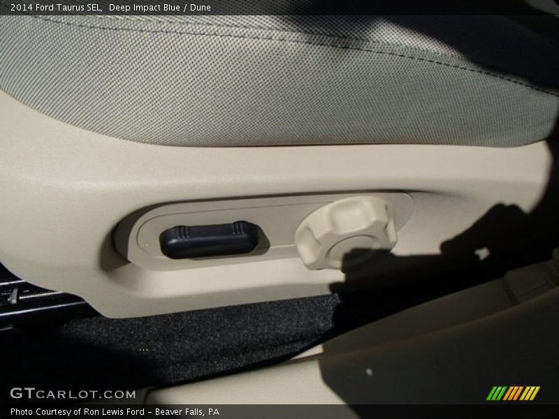 Deep Impact Blue / Dune 2014 Ford Taurus SEL