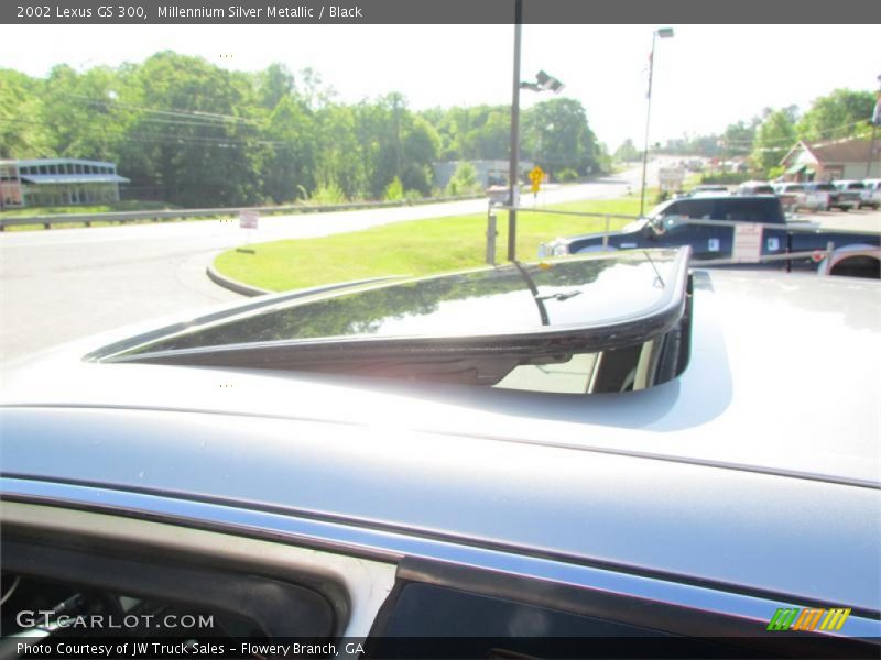 Millennium Silver Metallic / Black 2002 Lexus GS 300