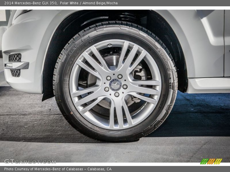 Polar White / Almond Beige/Mocha 2014 Mercedes-Benz GLK 350