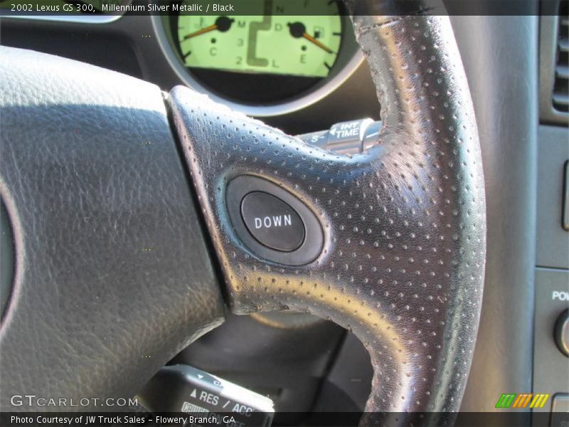 Millennium Silver Metallic / Black 2002 Lexus GS 300