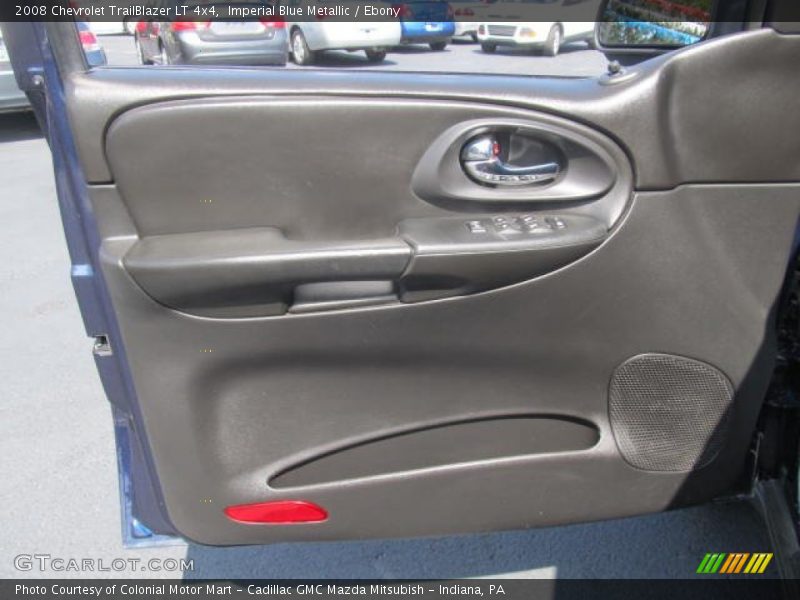 Imperial Blue Metallic / Ebony 2008 Chevrolet TrailBlazer LT 4x4