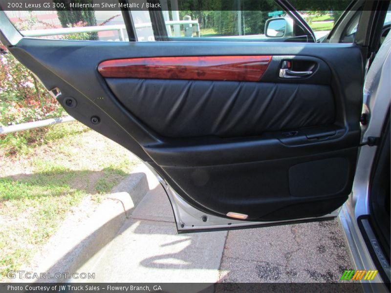 Millennium Silver Metallic / Black 2002 Lexus GS 300
