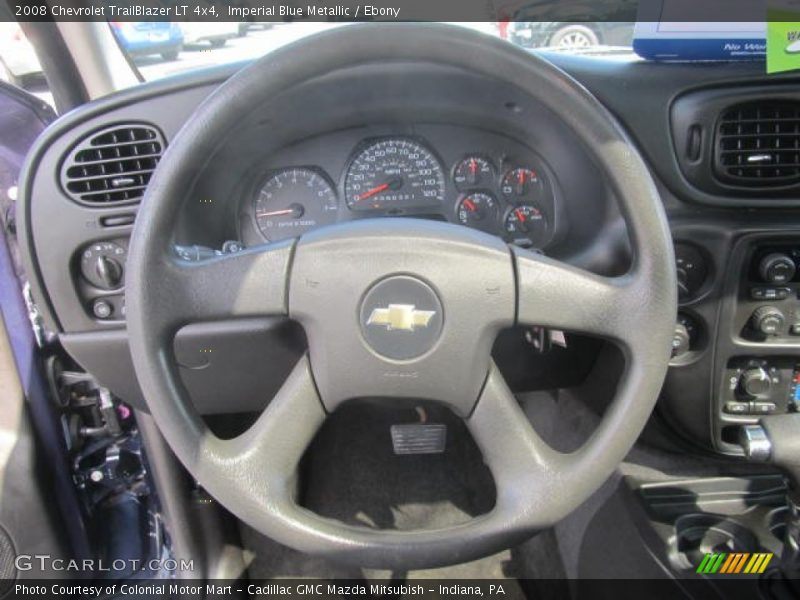 Imperial Blue Metallic / Ebony 2008 Chevrolet TrailBlazer LT 4x4