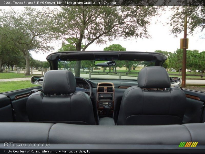 Silverstream Opalescent / Charcoal 2001 Toyota Solara SLE V6 Convertible
