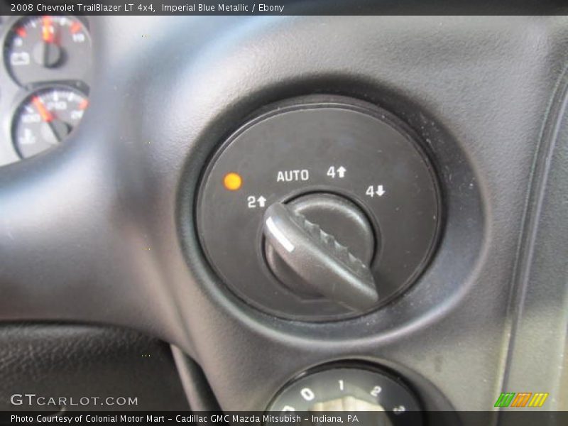 Imperial Blue Metallic / Ebony 2008 Chevrolet TrailBlazer LT 4x4