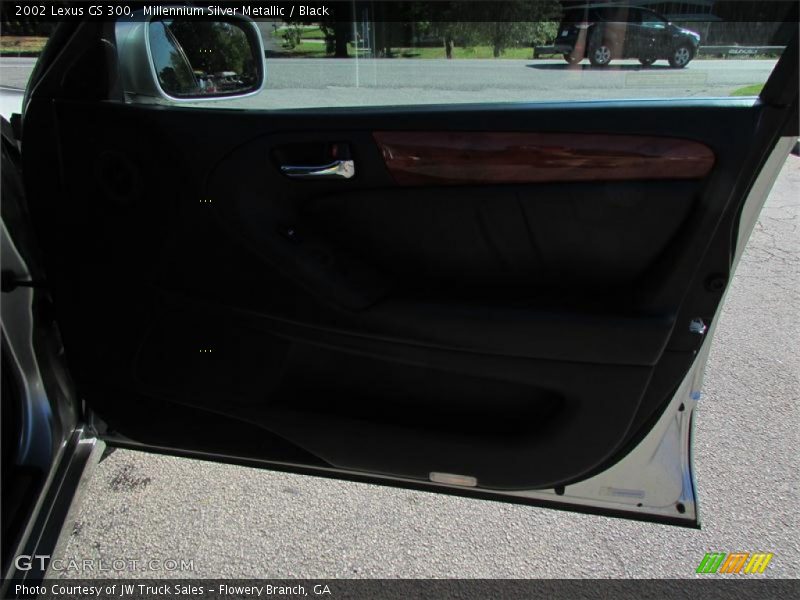Millennium Silver Metallic / Black 2002 Lexus GS 300