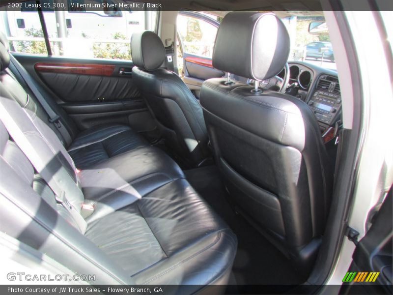 Millennium Silver Metallic / Black 2002 Lexus GS 300