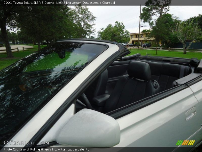 Silverstream Opalescent / Charcoal 2001 Toyota Solara SLE V6 Convertible