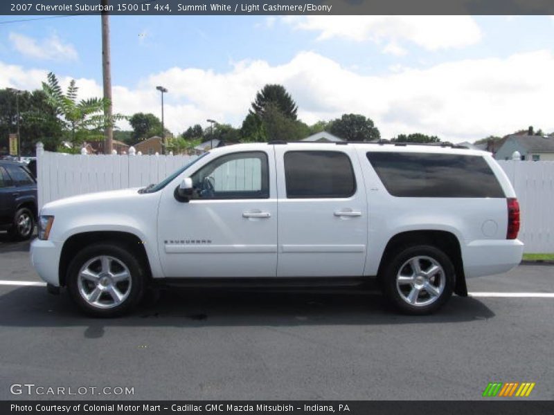 Summit White / Light Cashmere/Ebony 2007 Chevrolet Suburban 1500 LT 4x4