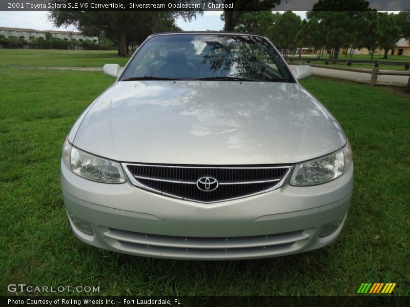 Silverstream Opalescent / Charcoal 2001 Toyota Solara SLE V6 Convertible