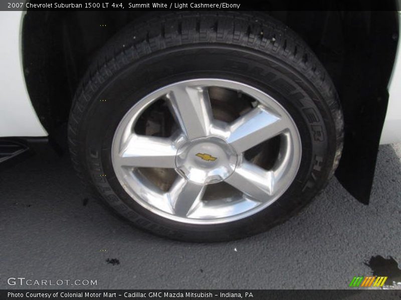 Summit White / Light Cashmere/Ebony 2007 Chevrolet Suburban 1500 LT 4x4
