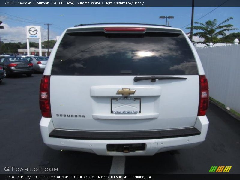 Summit White / Light Cashmere/Ebony 2007 Chevrolet Suburban 1500 LT 4x4