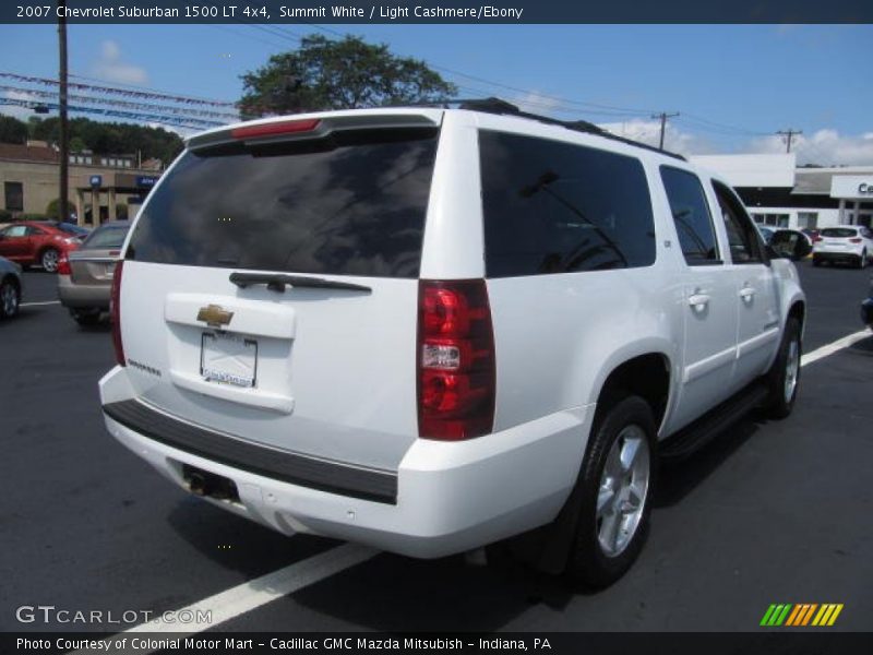 Summit White / Light Cashmere/Ebony 2007 Chevrolet Suburban 1500 LT 4x4