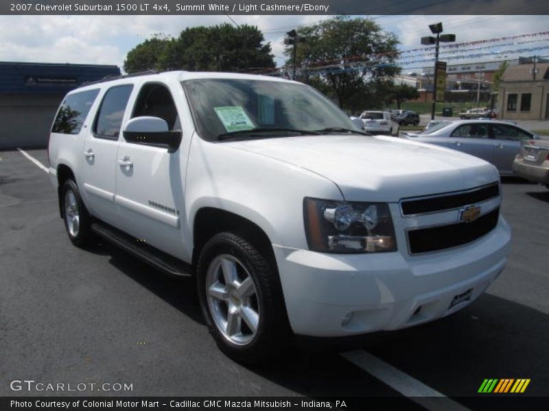Summit White / Light Cashmere/Ebony 2007 Chevrolet Suburban 1500 LT 4x4