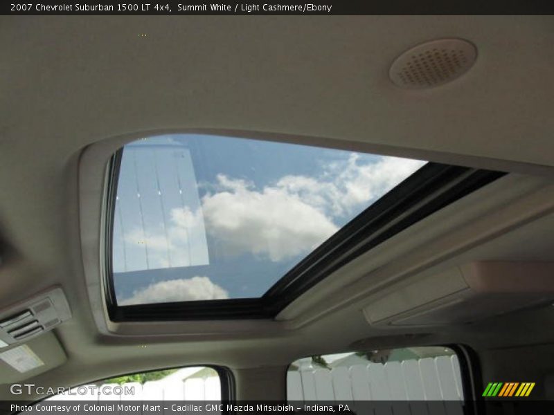 Summit White / Light Cashmere/Ebony 2007 Chevrolet Suburban 1500 LT 4x4