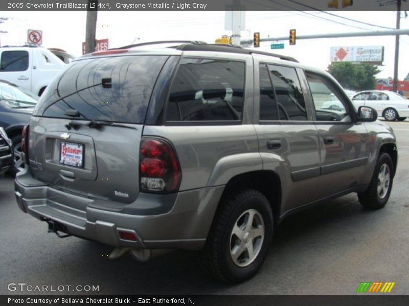 Graystone Metallic / Light Gray 2005 Chevrolet TrailBlazer LS 4x4