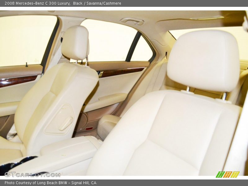 Black / Savanna/Cashmere 2008 Mercedes-Benz C 300 Luxury