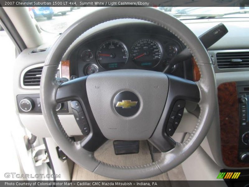 Summit White / Light Cashmere/Ebony 2007 Chevrolet Suburban 1500 LT 4x4