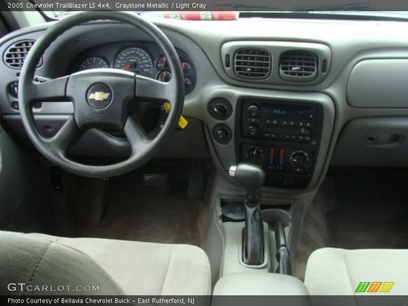 Graystone Metallic / Light Gray 2005 Chevrolet TrailBlazer LS 4x4