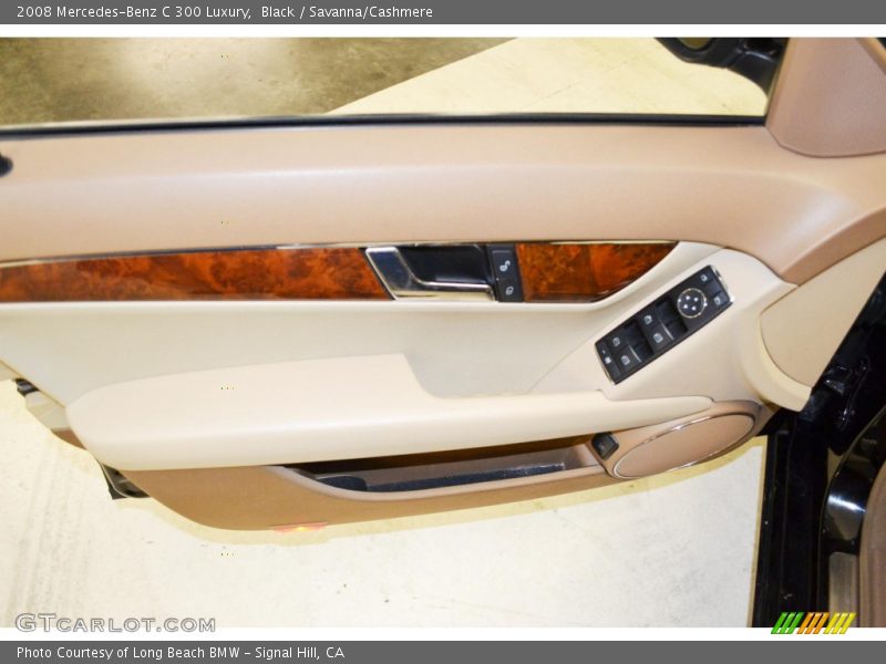 Black / Savanna/Cashmere 2008 Mercedes-Benz C 300 Luxury