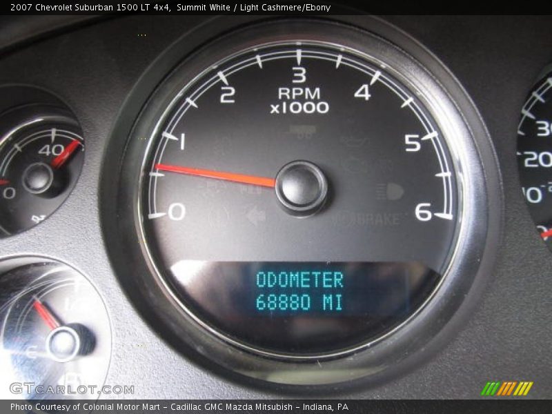 Summit White / Light Cashmere/Ebony 2007 Chevrolet Suburban 1500 LT 4x4