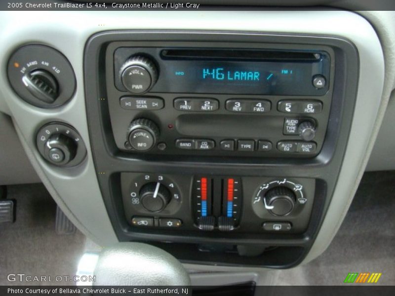 Graystone Metallic / Light Gray 2005 Chevrolet TrailBlazer LS 4x4