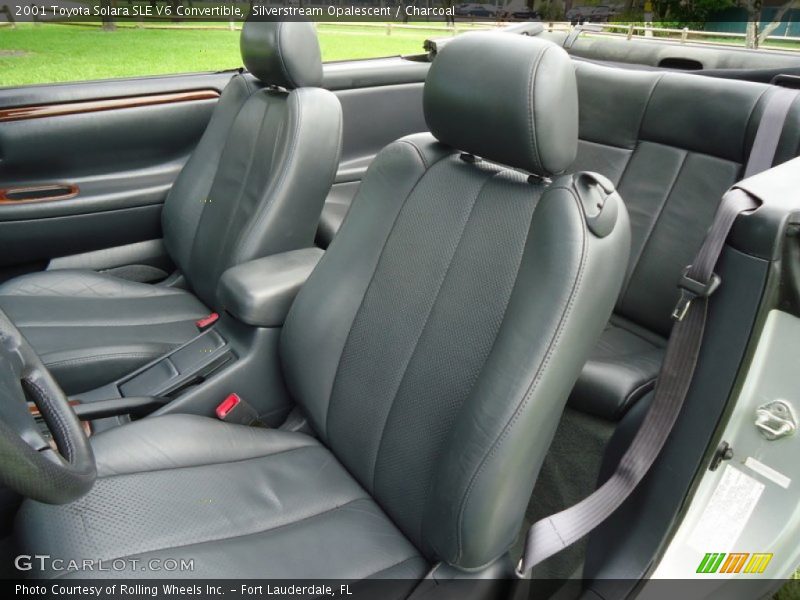 Silverstream Opalescent / Charcoal 2001 Toyota Solara SLE V6 Convertible