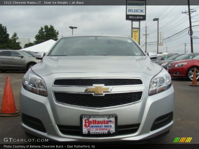 Silver Ice Metallic / Jet Black 2013 Chevrolet Malibu LT