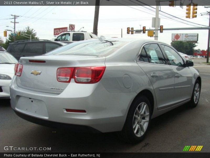 Silver Ice Metallic / Jet Black 2013 Chevrolet Malibu LT