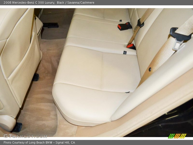 Black / Savanna/Cashmere 2008 Mercedes-Benz C 300 Luxury