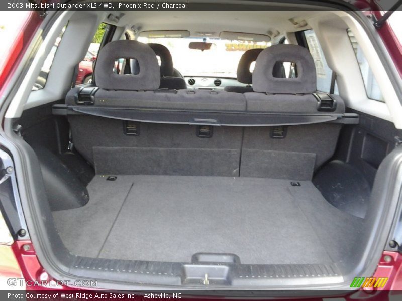 Phoenix Red / Charcoal 2003 Mitsubishi Outlander XLS 4WD