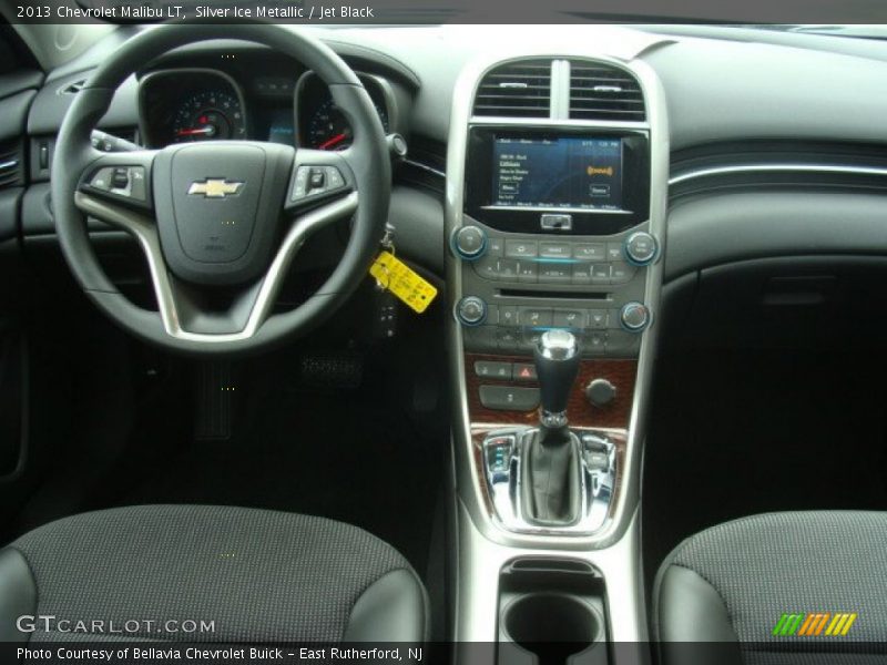 Silver Ice Metallic / Jet Black 2013 Chevrolet Malibu LT