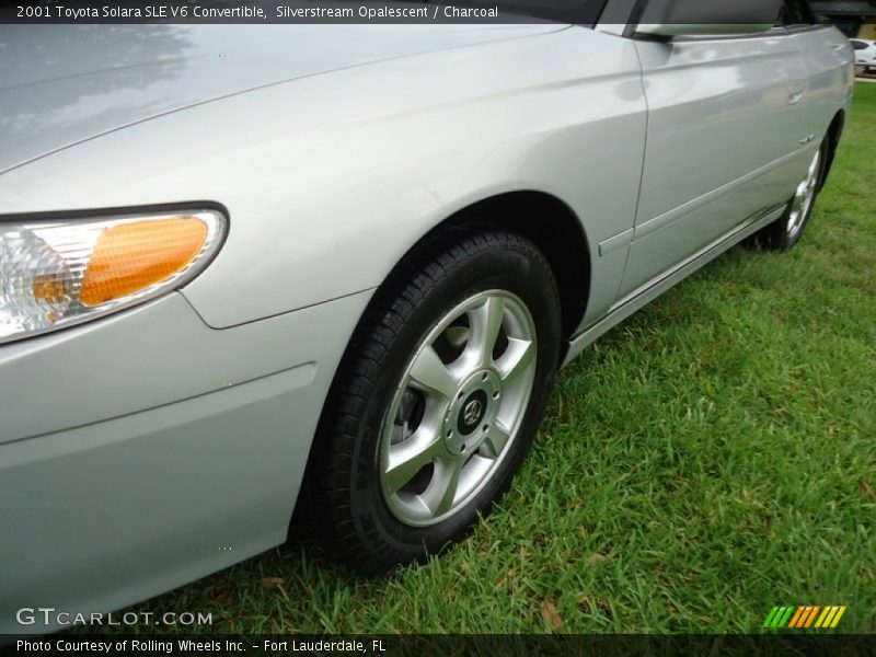 Silverstream Opalescent / Charcoal 2001 Toyota Solara SLE V6 Convertible