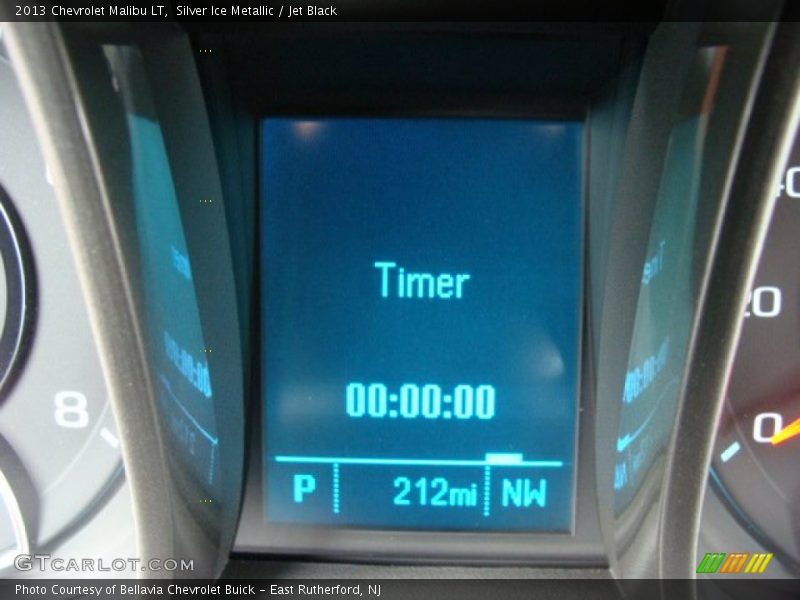 Silver Ice Metallic / Jet Black 2013 Chevrolet Malibu LT