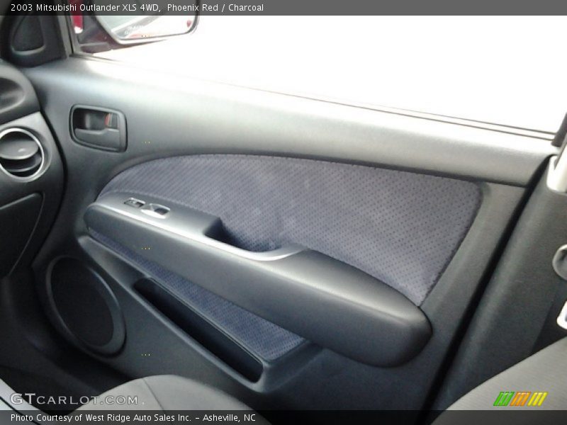 Phoenix Red / Charcoal 2003 Mitsubishi Outlander XLS 4WD