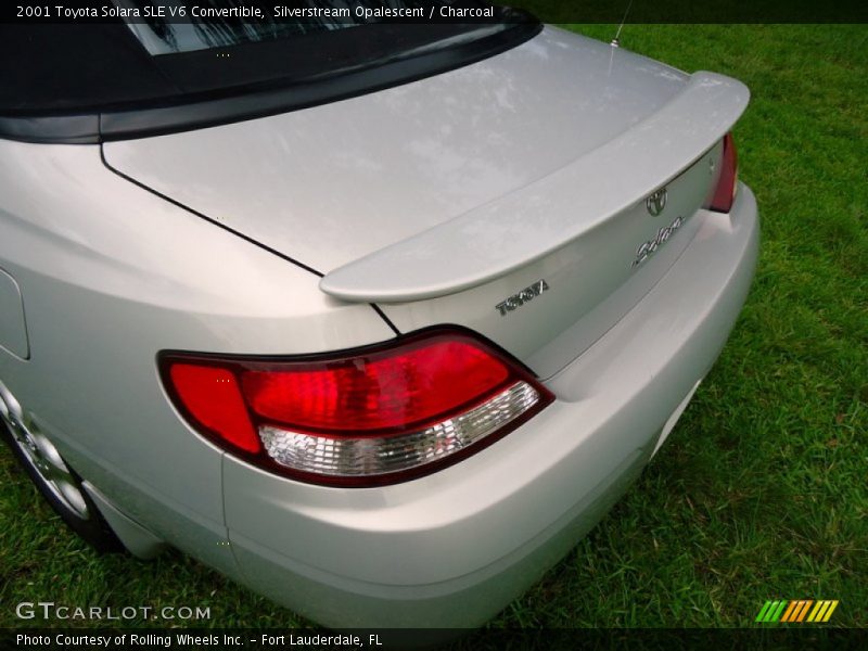 Silverstream Opalescent / Charcoal 2001 Toyota Solara SLE V6 Convertible