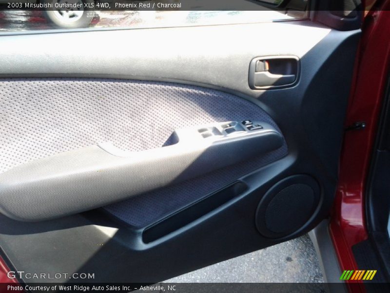 Phoenix Red / Charcoal 2003 Mitsubishi Outlander XLS 4WD
