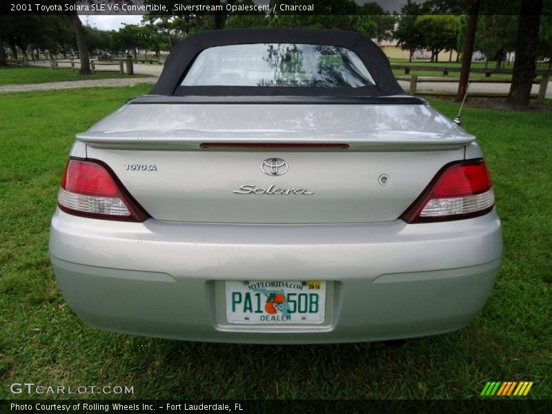 Silverstream Opalescent / Charcoal 2001 Toyota Solara SLE V6 Convertible