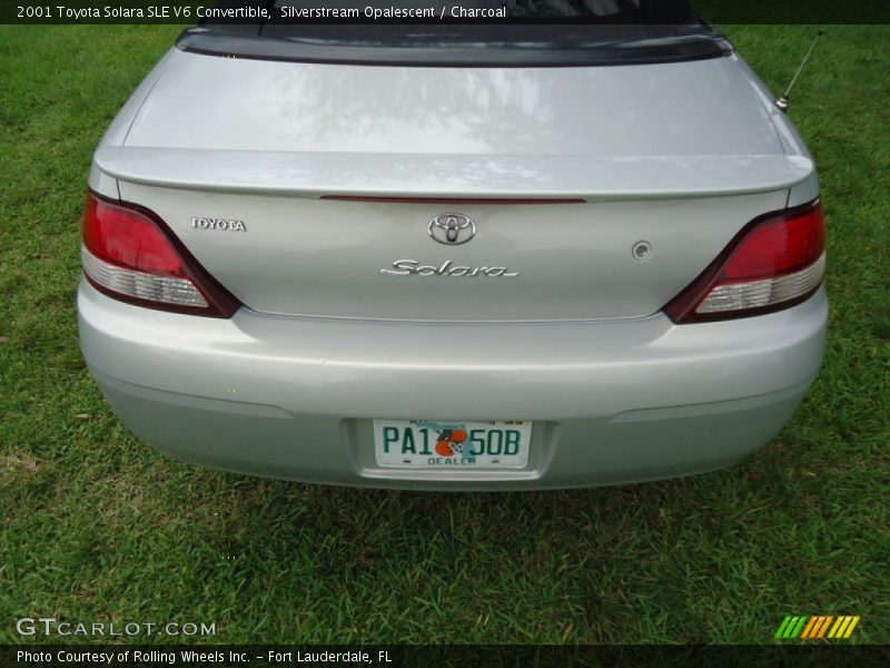 Silverstream Opalescent / Charcoal 2001 Toyota Solara SLE V6 Convertible