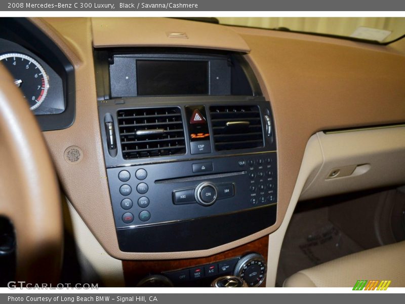 Black / Savanna/Cashmere 2008 Mercedes-Benz C 300 Luxury