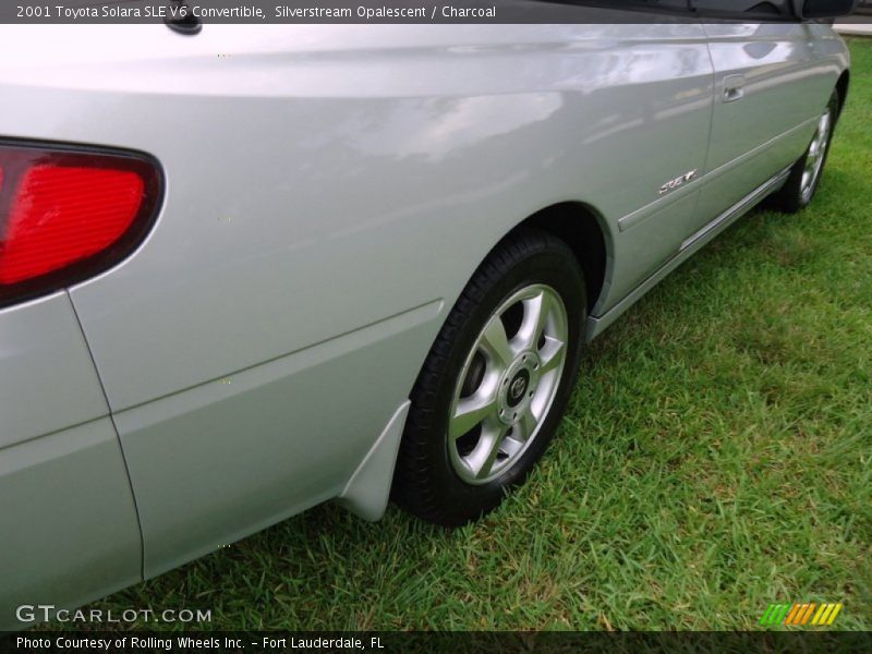 Silverstream Opalescent / Charcoal 2001 Toyota Solara SLE V6 Convertible