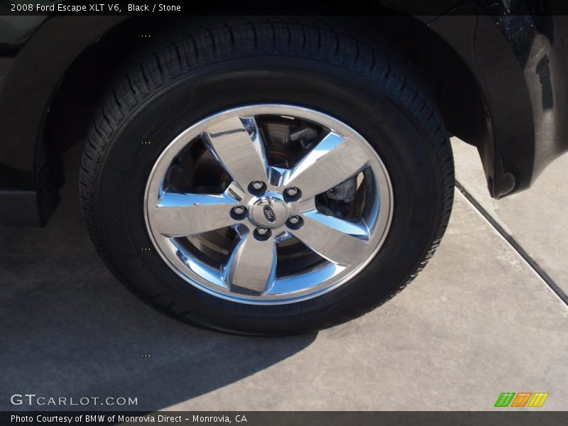 Black / Stone 2008 Ford Escape XLT V6