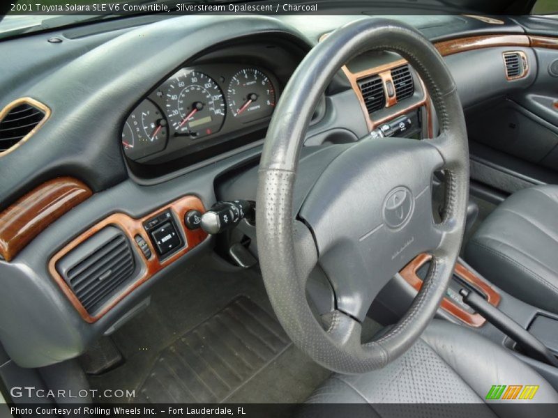 Dashboard of 2001 Solara SLE V6 Convertible