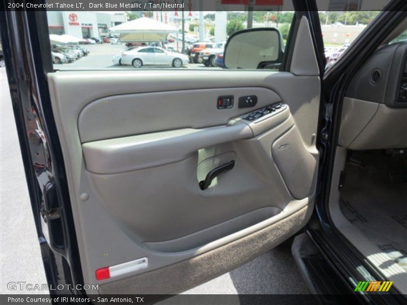 Dark Blue Metallic / Tan/Neutral 2004 Chevrolet Tahoe LT